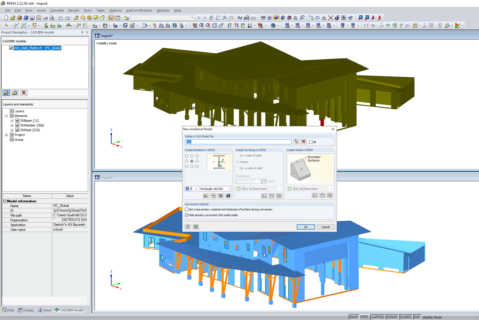 Létesítménygazdálkodás - BIM in the design BIM in the design